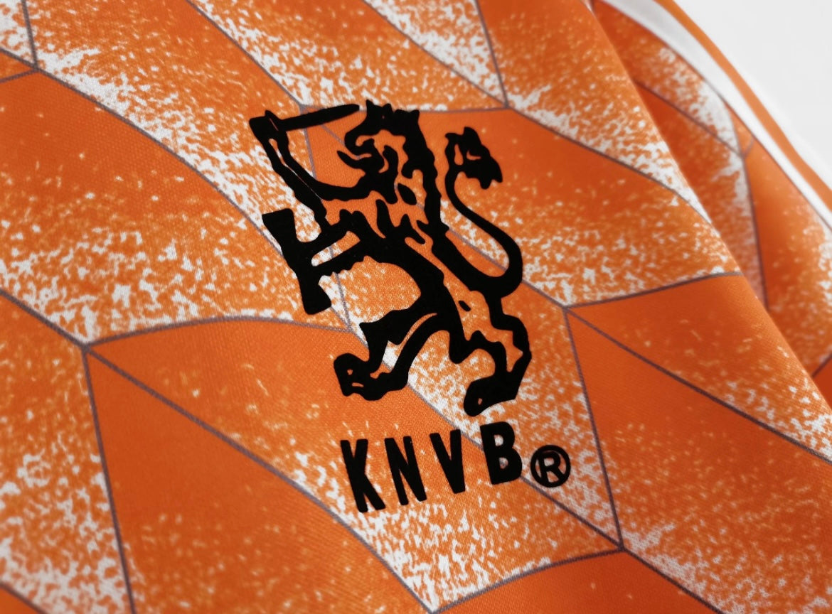 1988 Netherlands Home Jersey
