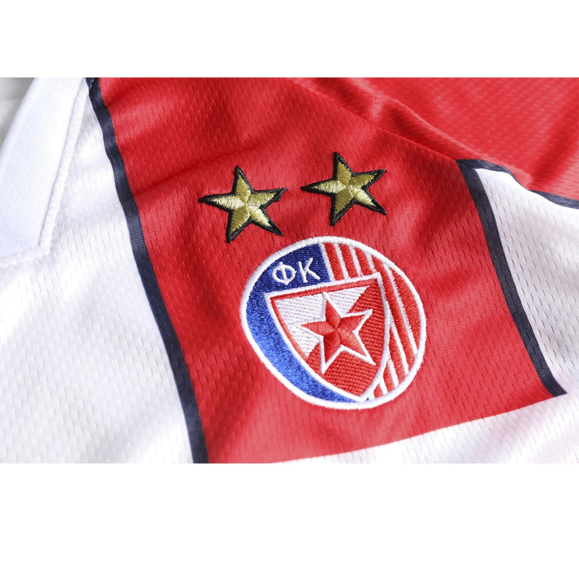 Red Star Belgrade 95/96 Home Soccer Jersey