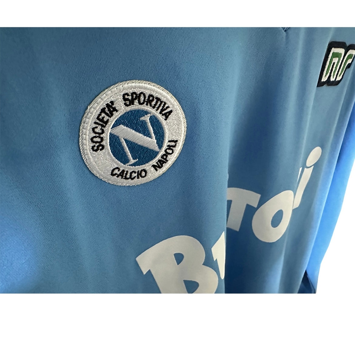 1986/87 Naples Home Long Sleeve Jersey