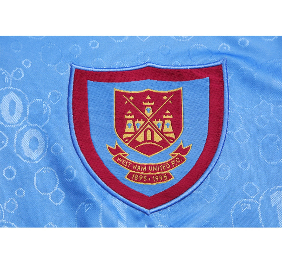West Ham 1995/96 Away Soccer Jersey