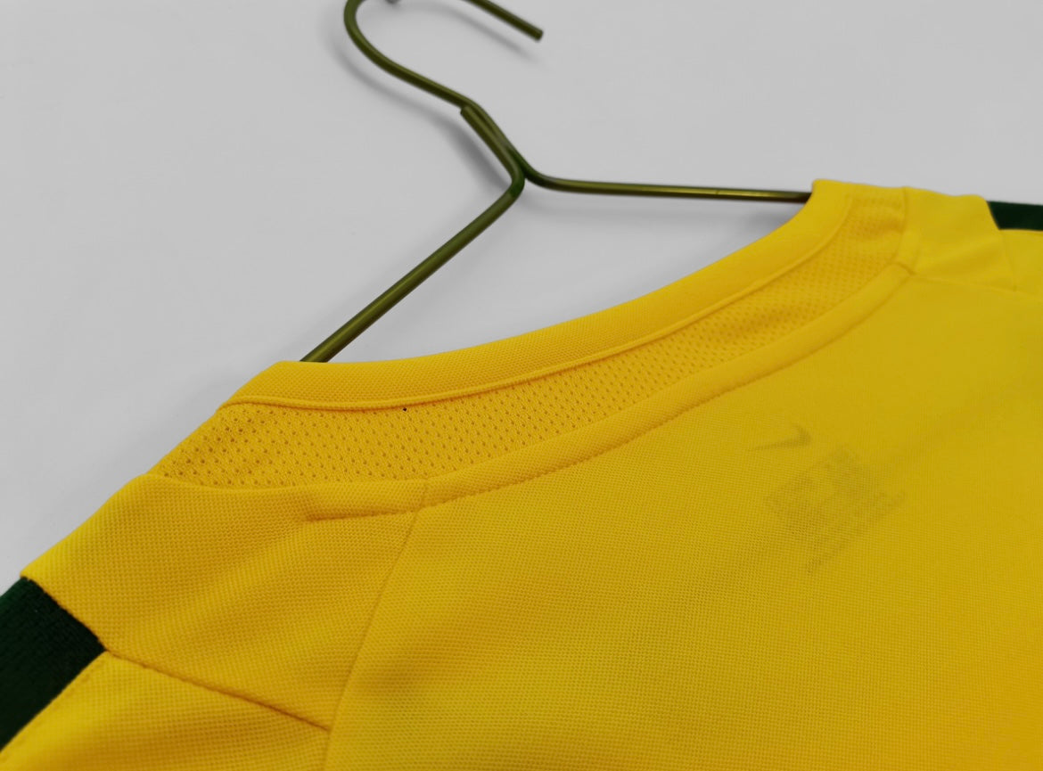 Brazil Home Soccer Jersey 2002 Edition
