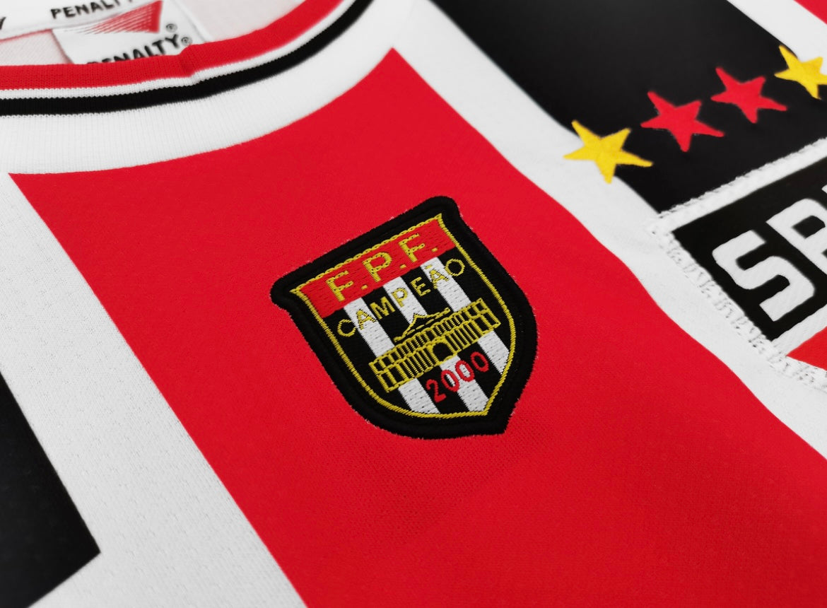 São Paulo Home Soccer Jersey 1999/00 Retro