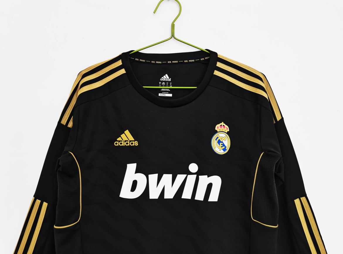 Real Madrid 2011/12 Away Long Sleeve Jersey