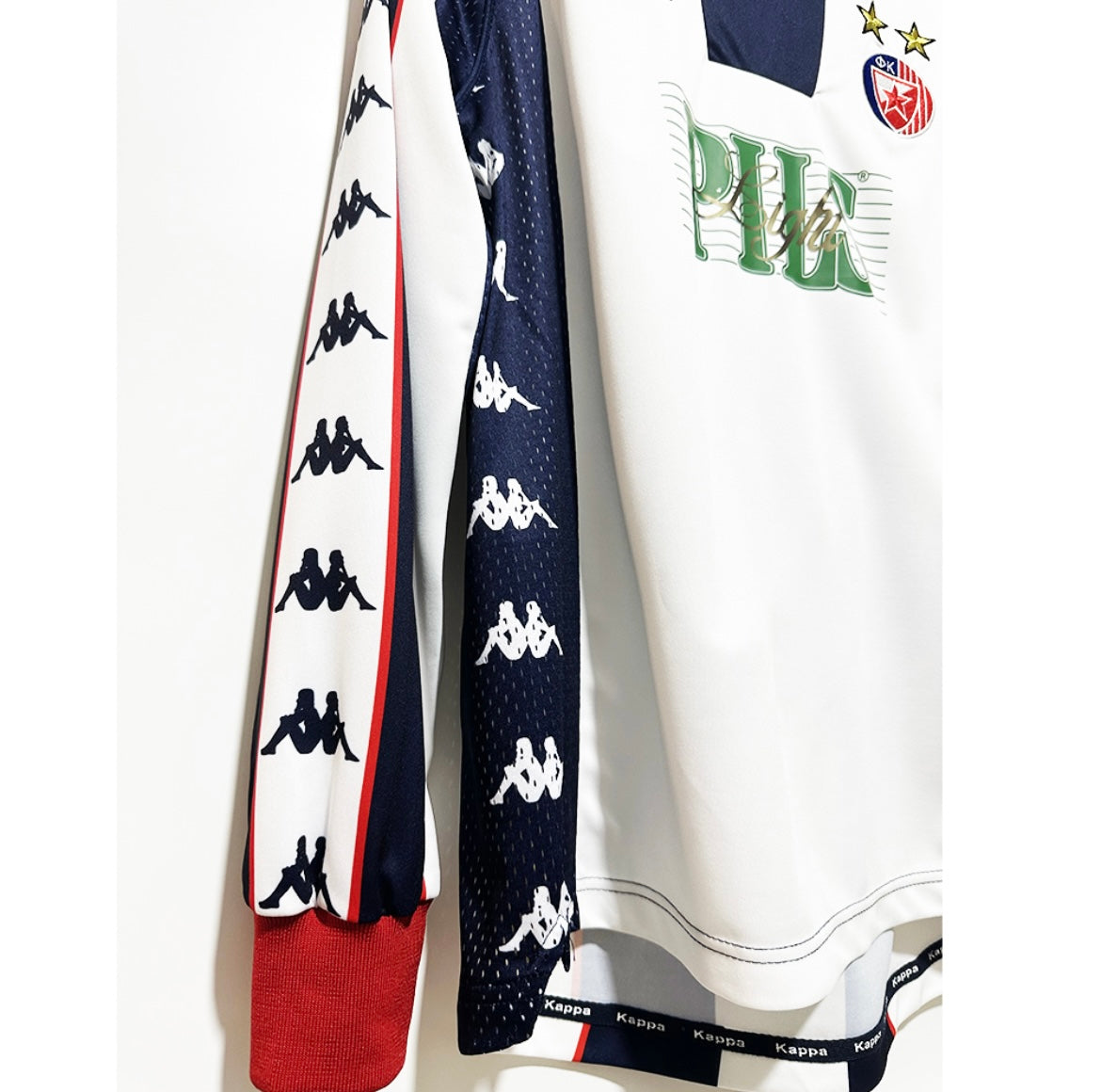 Vintage Red Star Belgrade Away Jersey – Long Sleeve