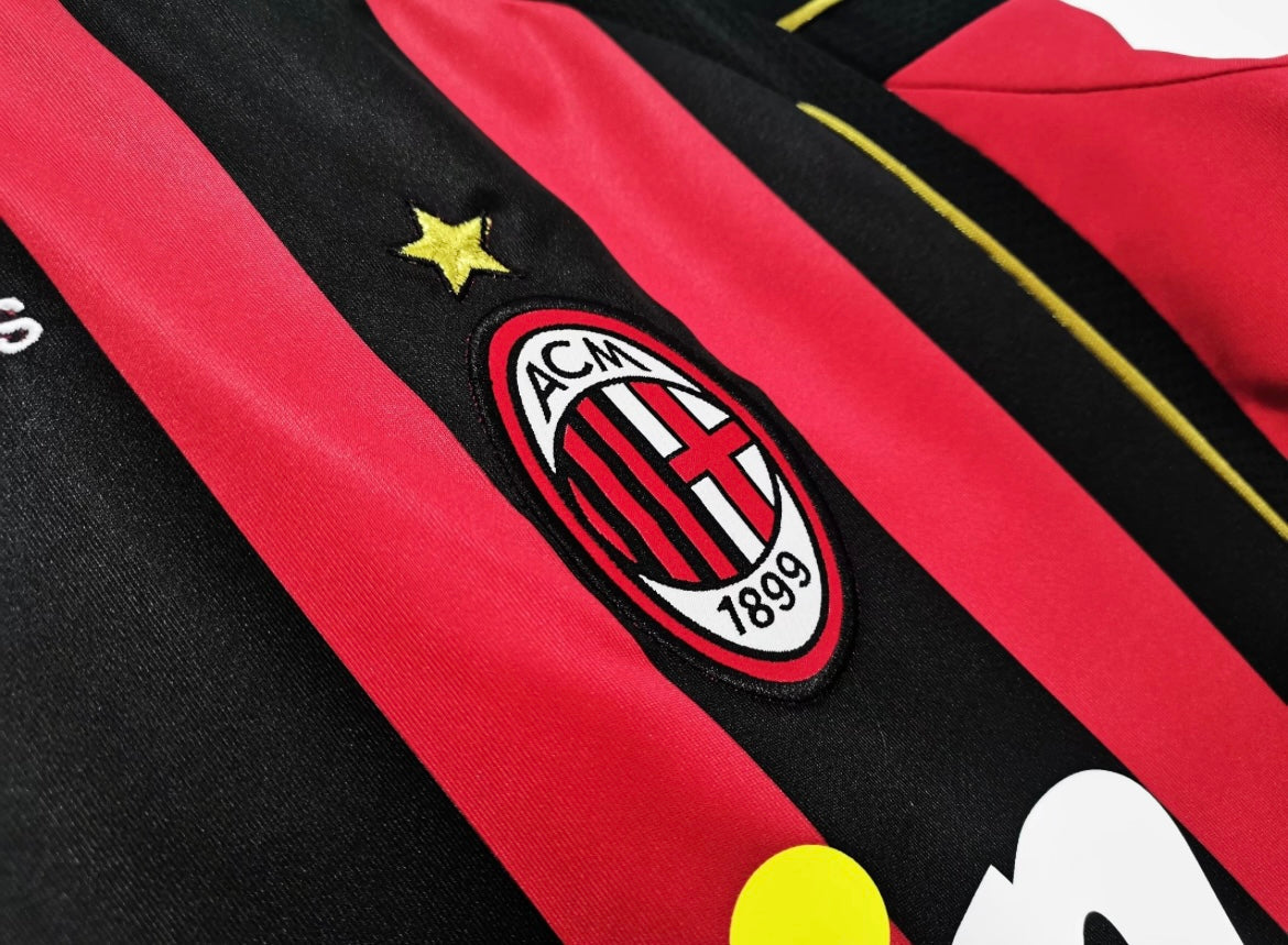 AC Milan Home Jersey 2006/07 Long Sleeve