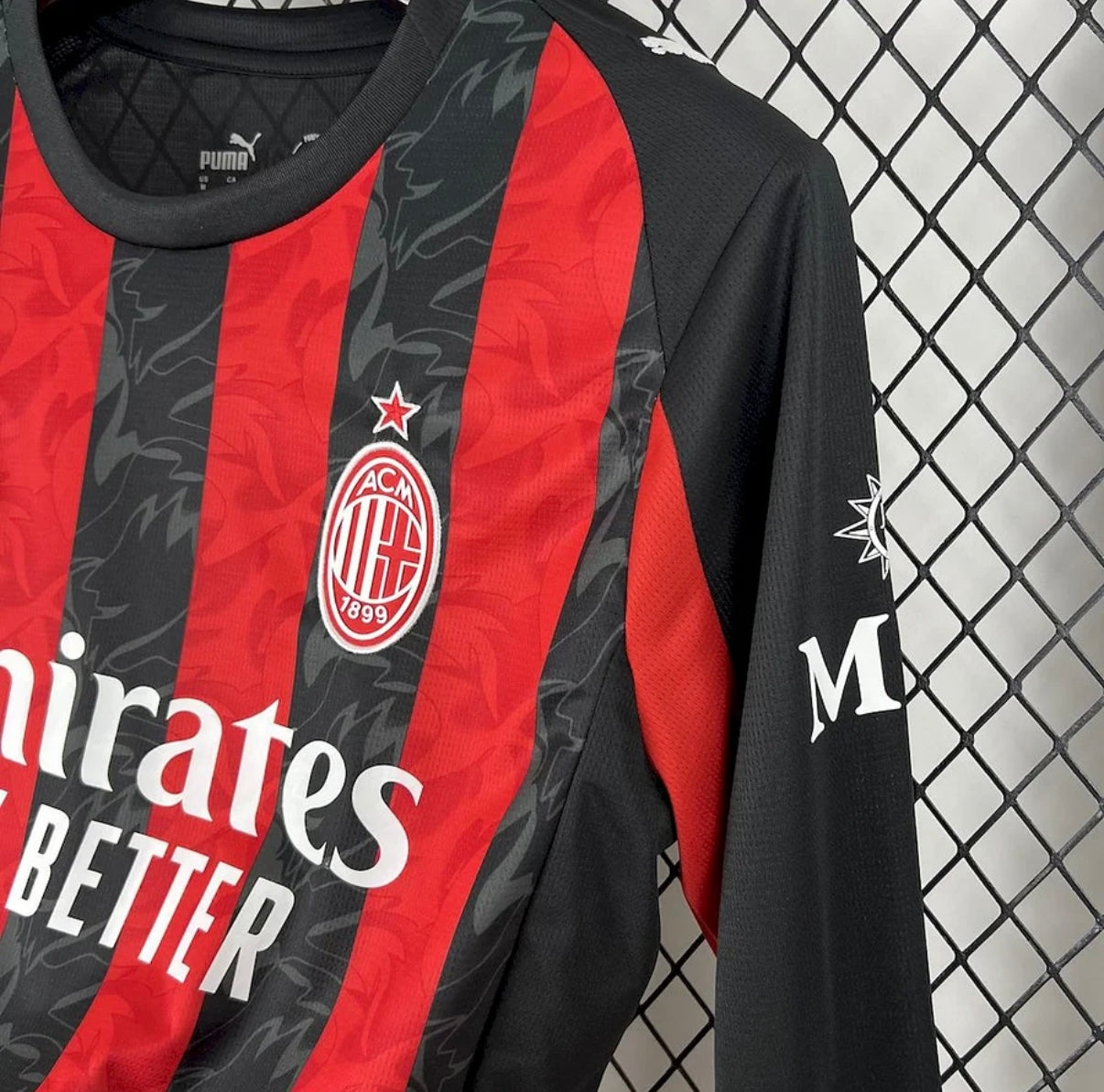 AC Milan Home Long Sleeve Jersey 2025/26