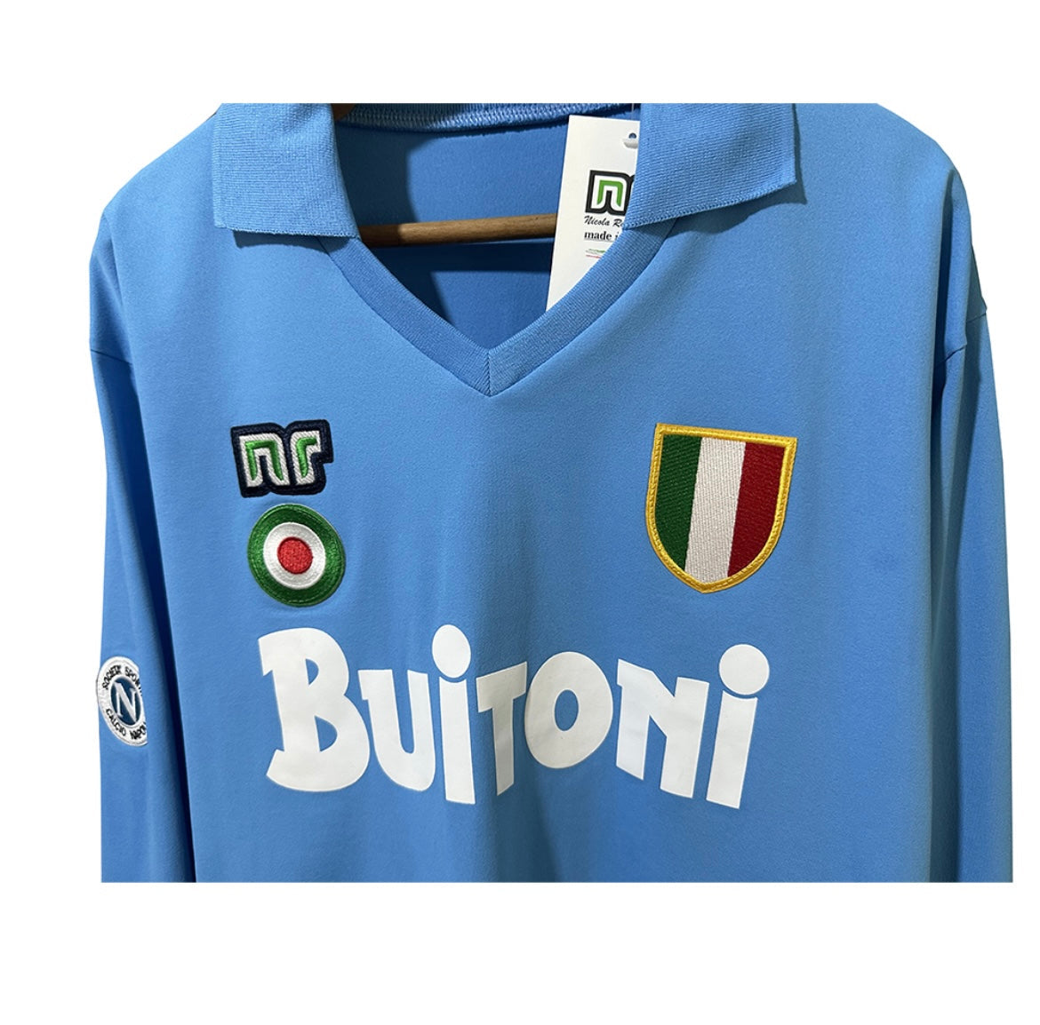 1987/88 Naples Home Long Sleeve Jersey