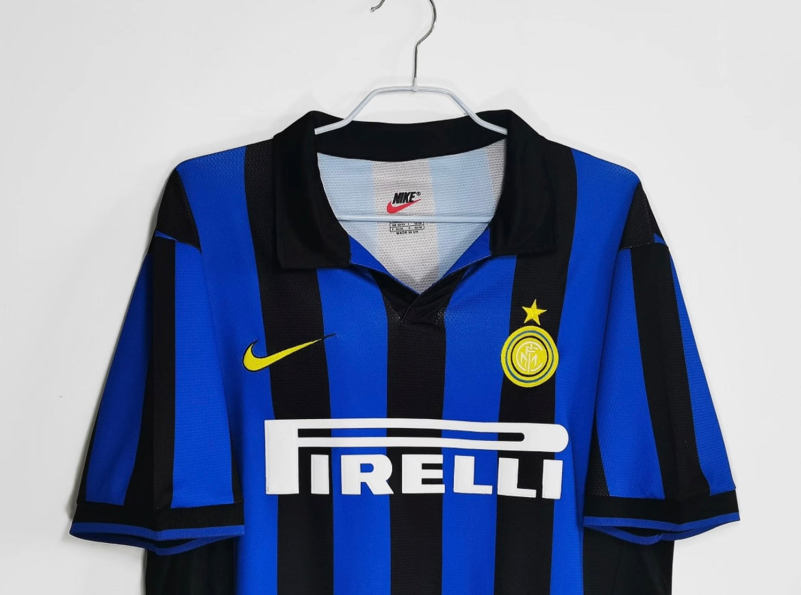 Inter Milan 1998/99 Home Soccer Jersey