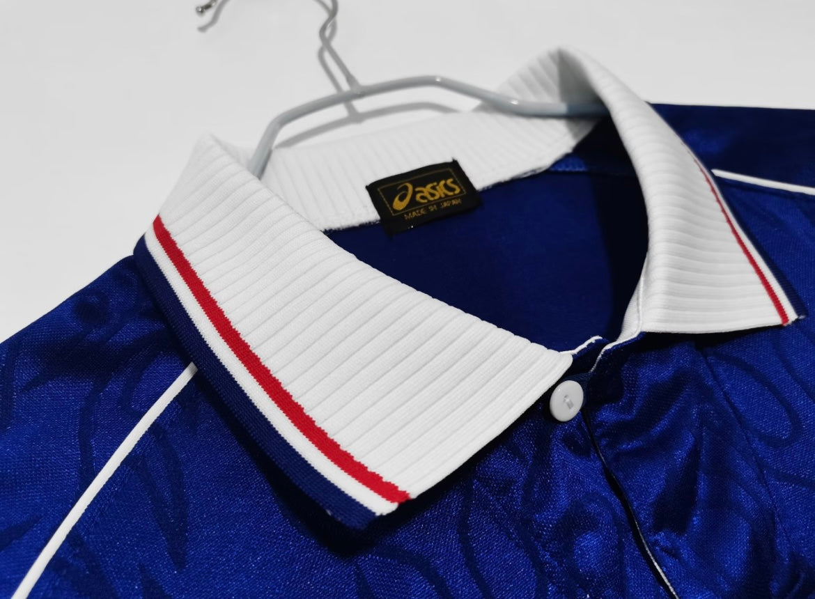 1998 Japan Home Soccer Jersey Long Sleeve