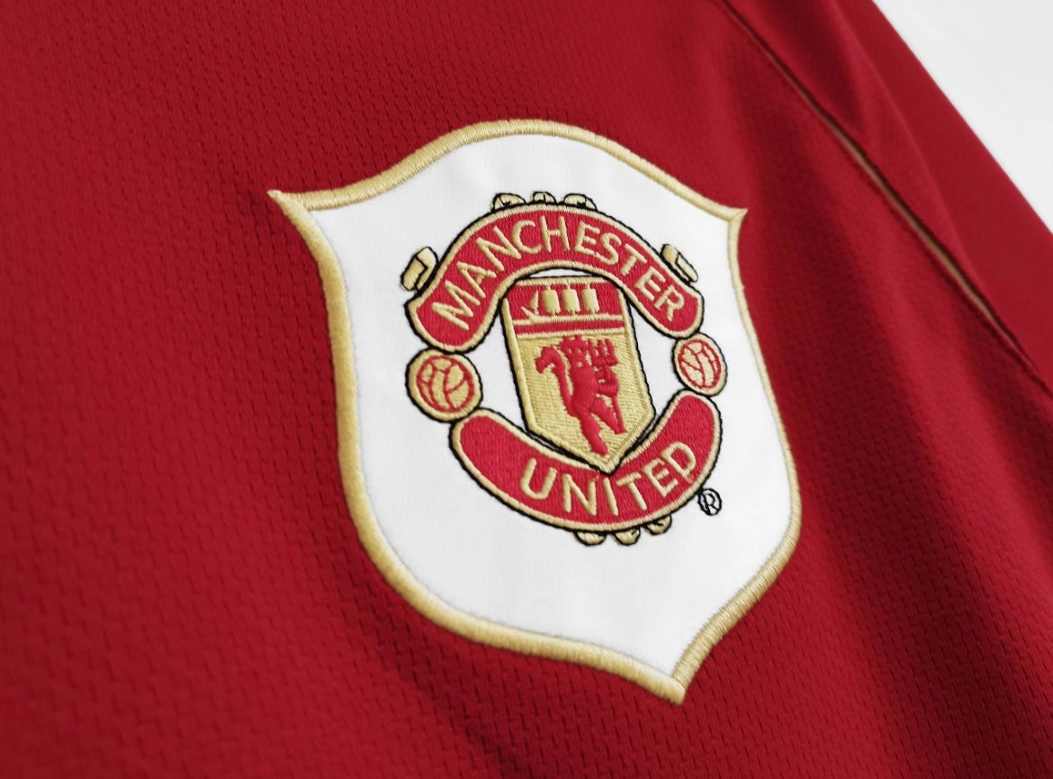 2006/07 Manchester United Home Long Sleeve Jersey