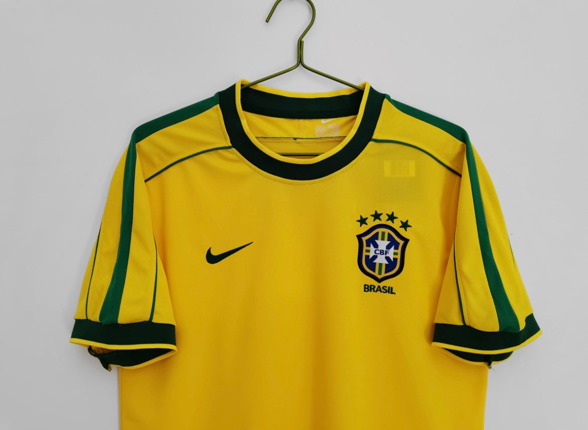 1998 Brazil Home Jersey
