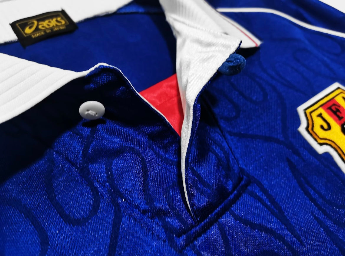 1998 Japan Home Soccer Jersey Long Sleeve