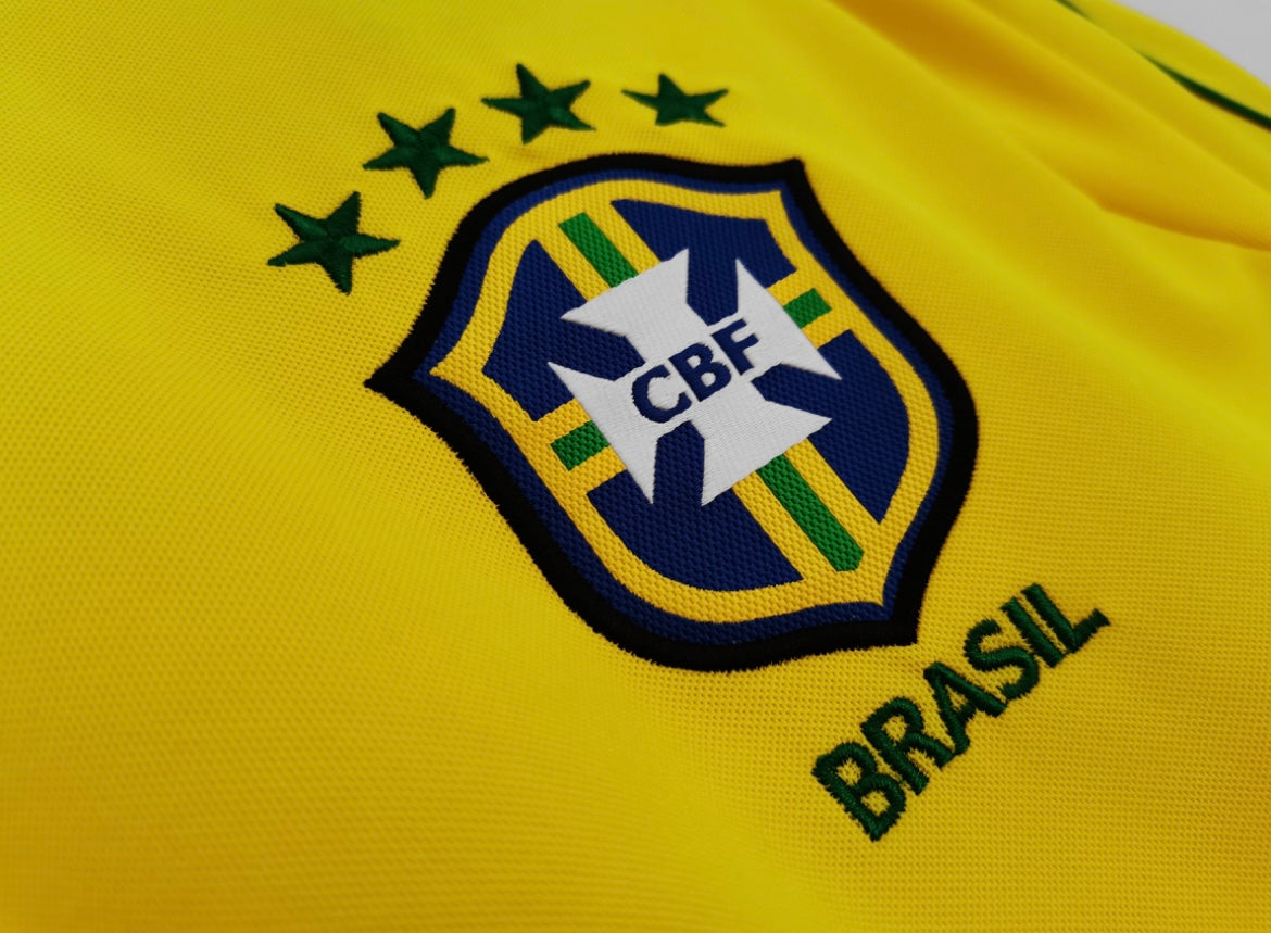 1998 Brazil Home Jersey