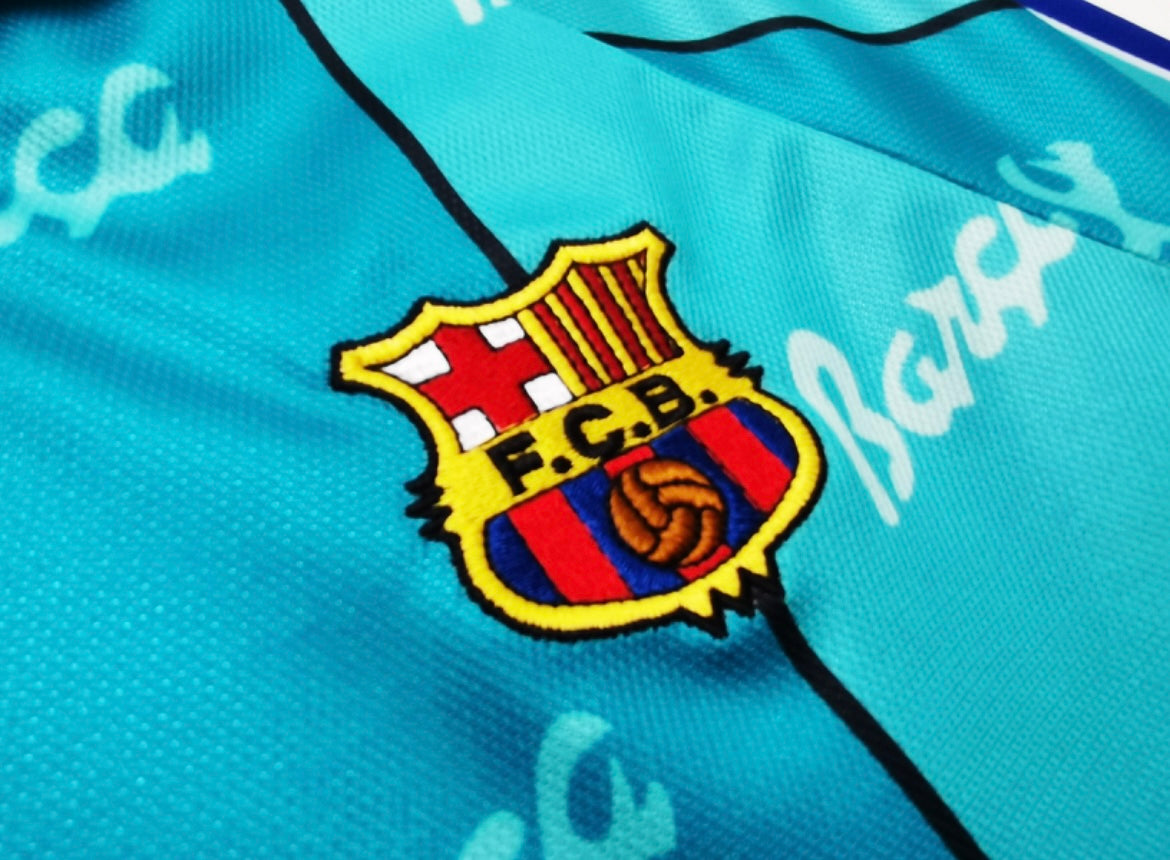1996/97 FC Barcelona Away Jersey