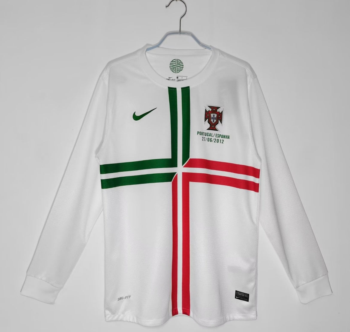2012 Portugal Away Jersey - Long Sleeve
