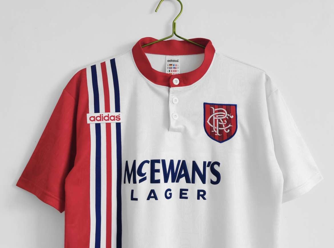 Rangers 1996/97 Away Soccer Jersey