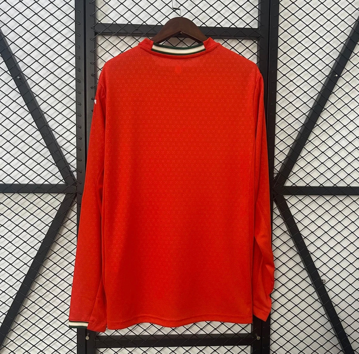 Portugal 2025 Home Soccer Jersey Long Sleeve
