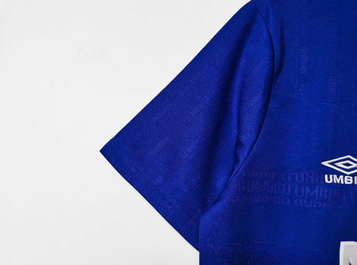 Everton Home Jersey 1995/96 Season Retro Design