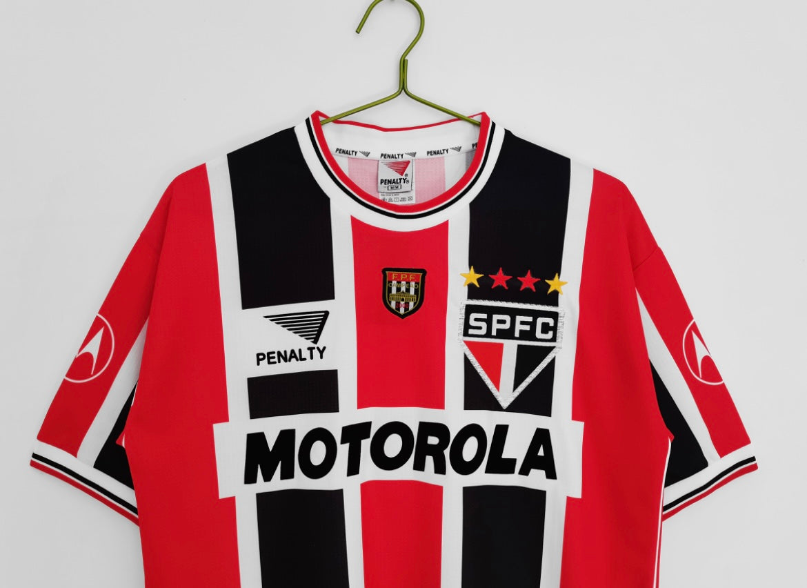 São Paulo Home Soccer Jersey 1999/00 Retro
