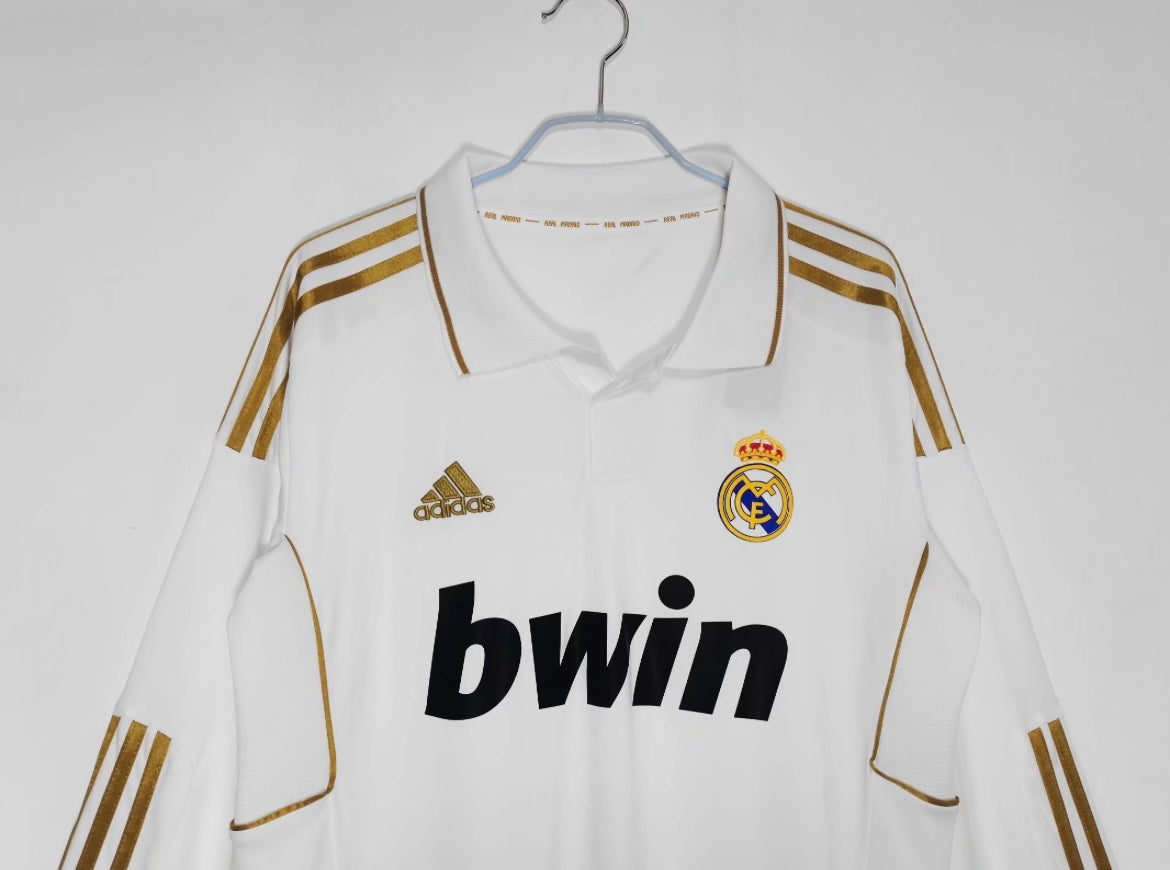 Real Madrid 2011/12 Home Jersey Long Sleeve
