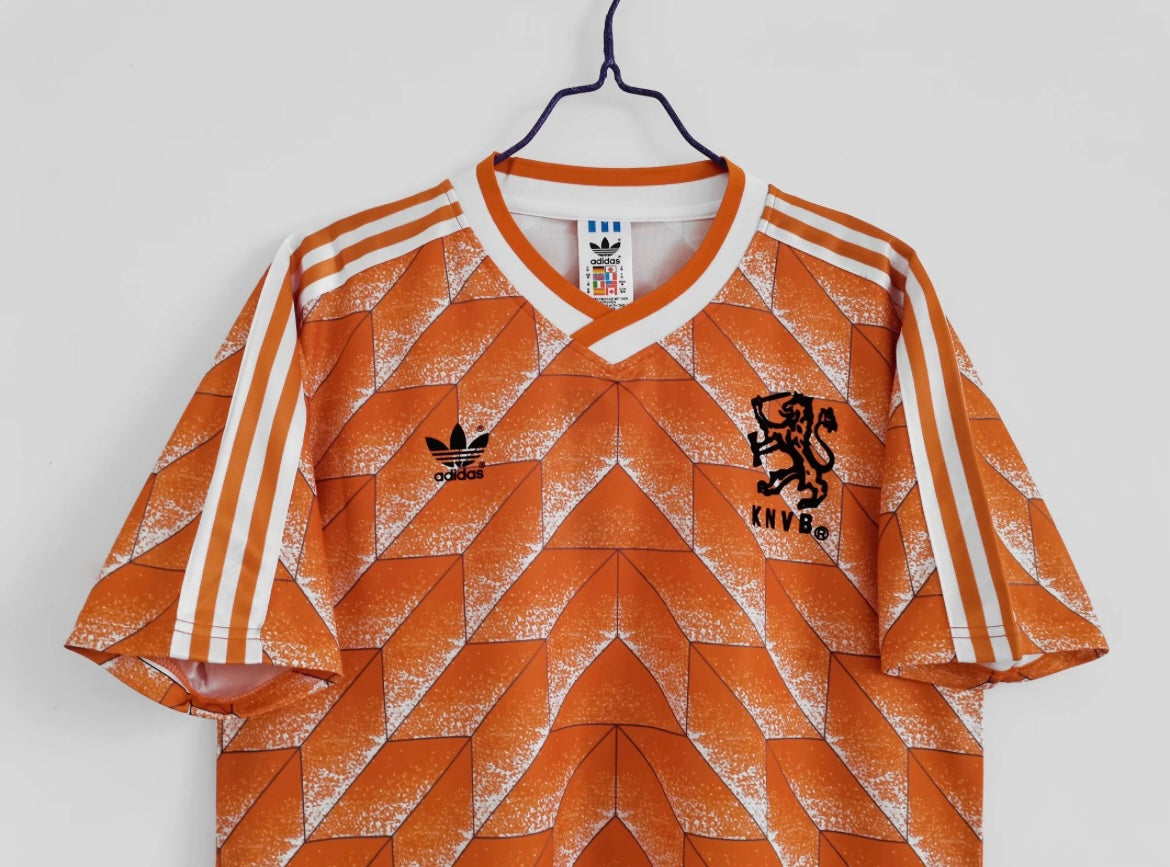 1988 Netherlands Home Jersey