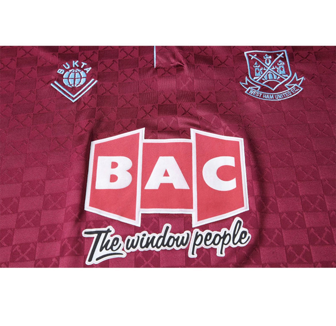 West Ham 1989/90 Retro Football Shirt