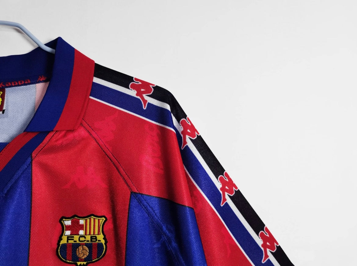 Barcelona 1996/97 Home Soccer Jersey Heritage Edition