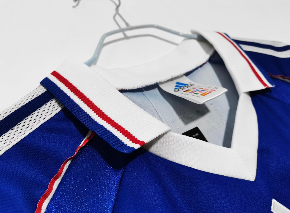 1998 France Home Long Sleeve Jersey