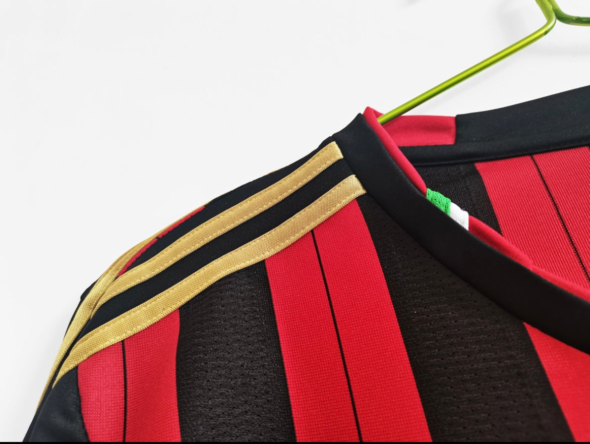 AC Milan 2013/14 Home Long Sleeve Jersey