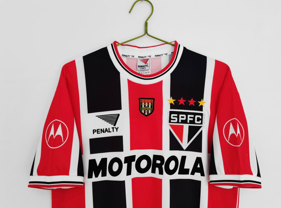São Paulo Home Soccer Jersey 1999/00 Retro