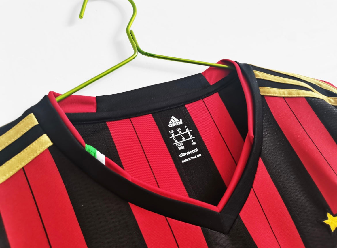 AC Milan 2013/14 Home Long Sleeve Jersey