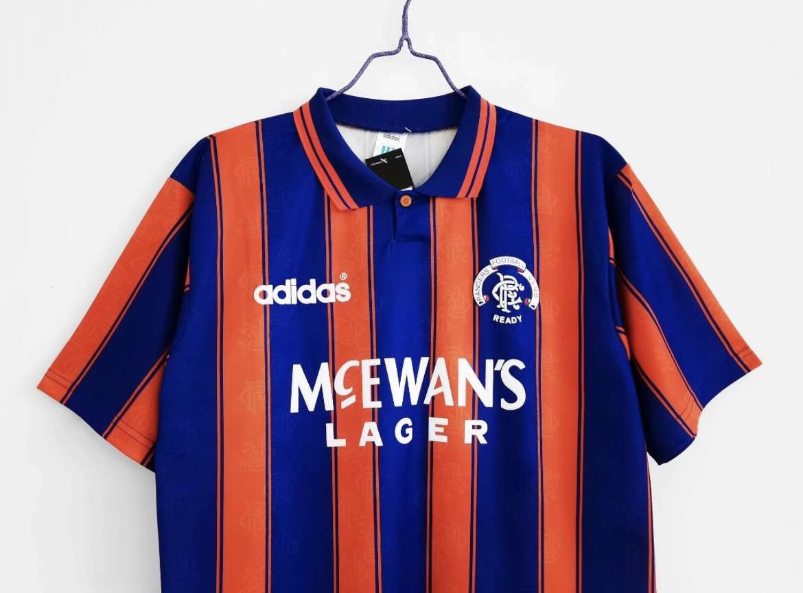 Rangers 1993/94 Third Football Jersey Retro