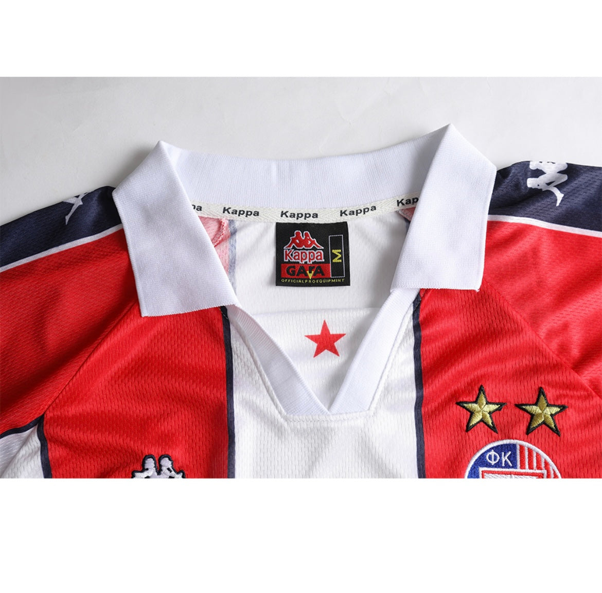 Red Star Belgrade 95/96 Home Soccer Jersey