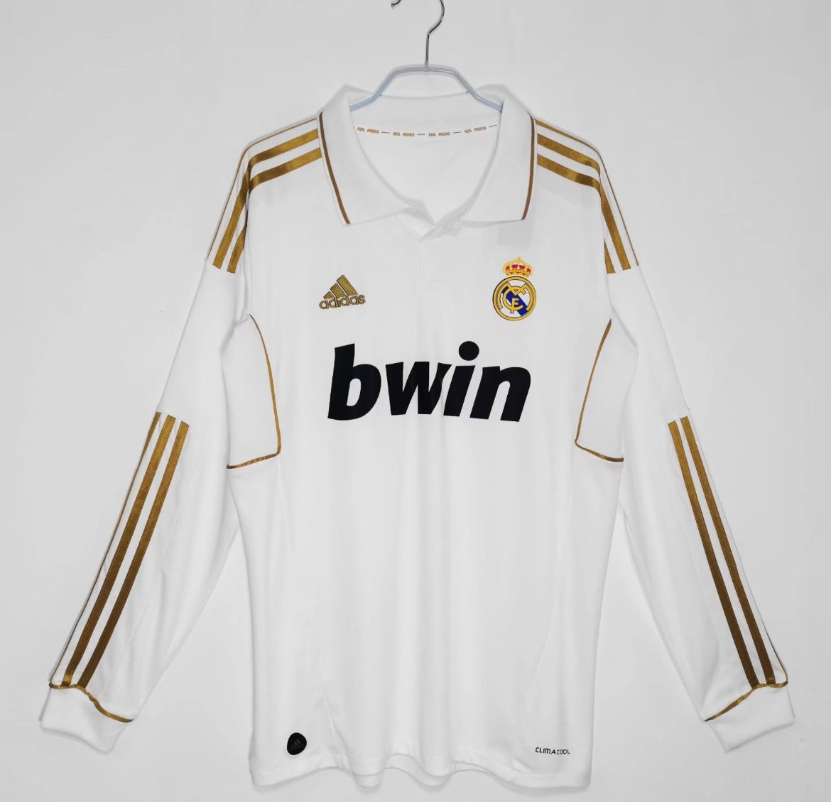 Real Madrid 2011/12 Home Jersey Long Sleeve