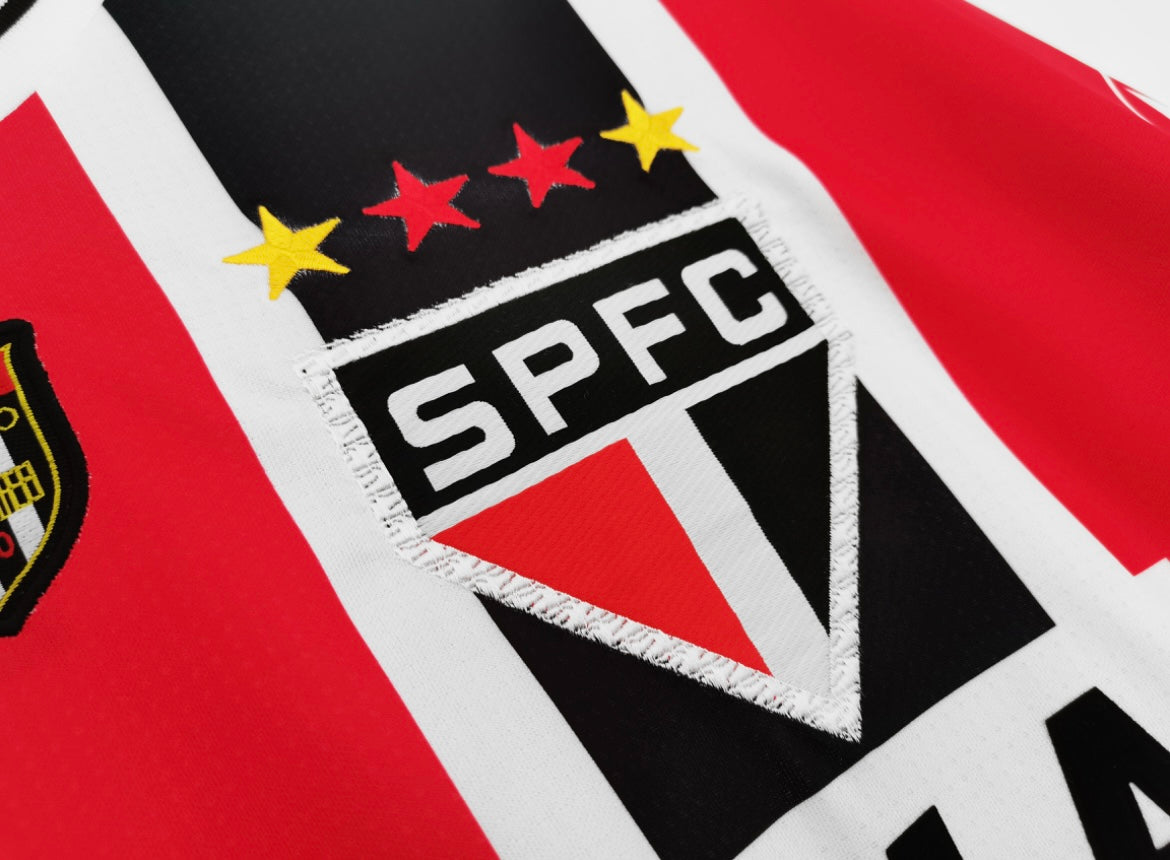 São Paulo Home Soccer Jersey 1999/00 Retro
