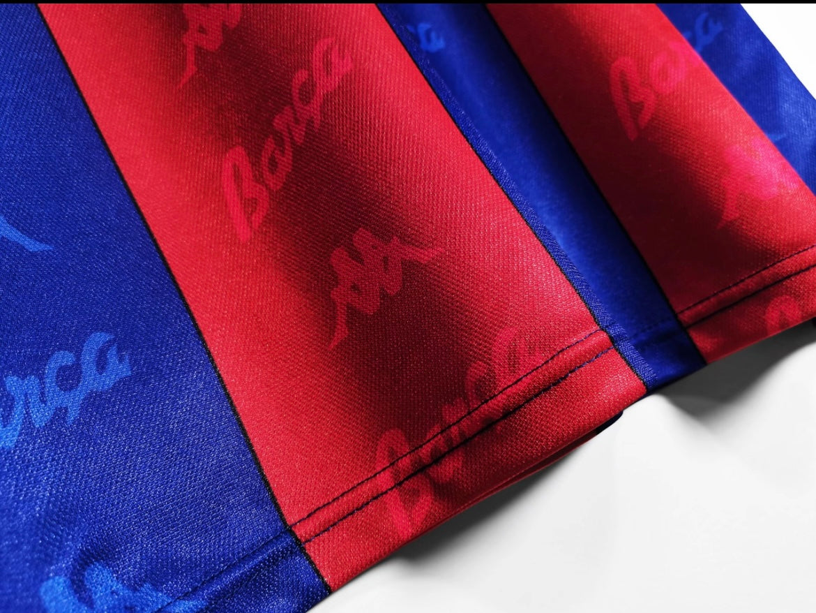 Barcelona 1996/97 Home Soccer Jersey Heritage Edition