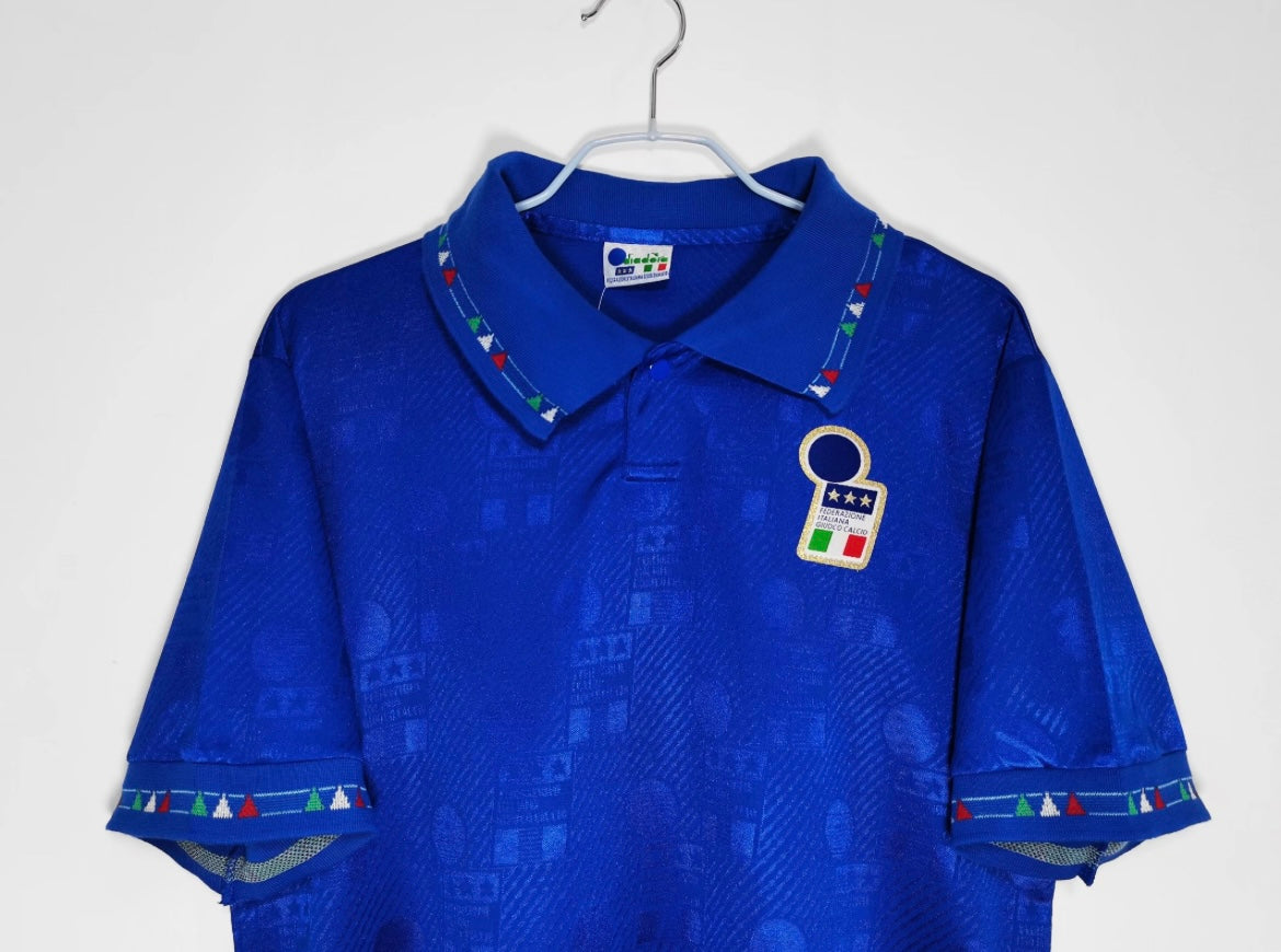 Italy Soccer Jersey Retro 1994