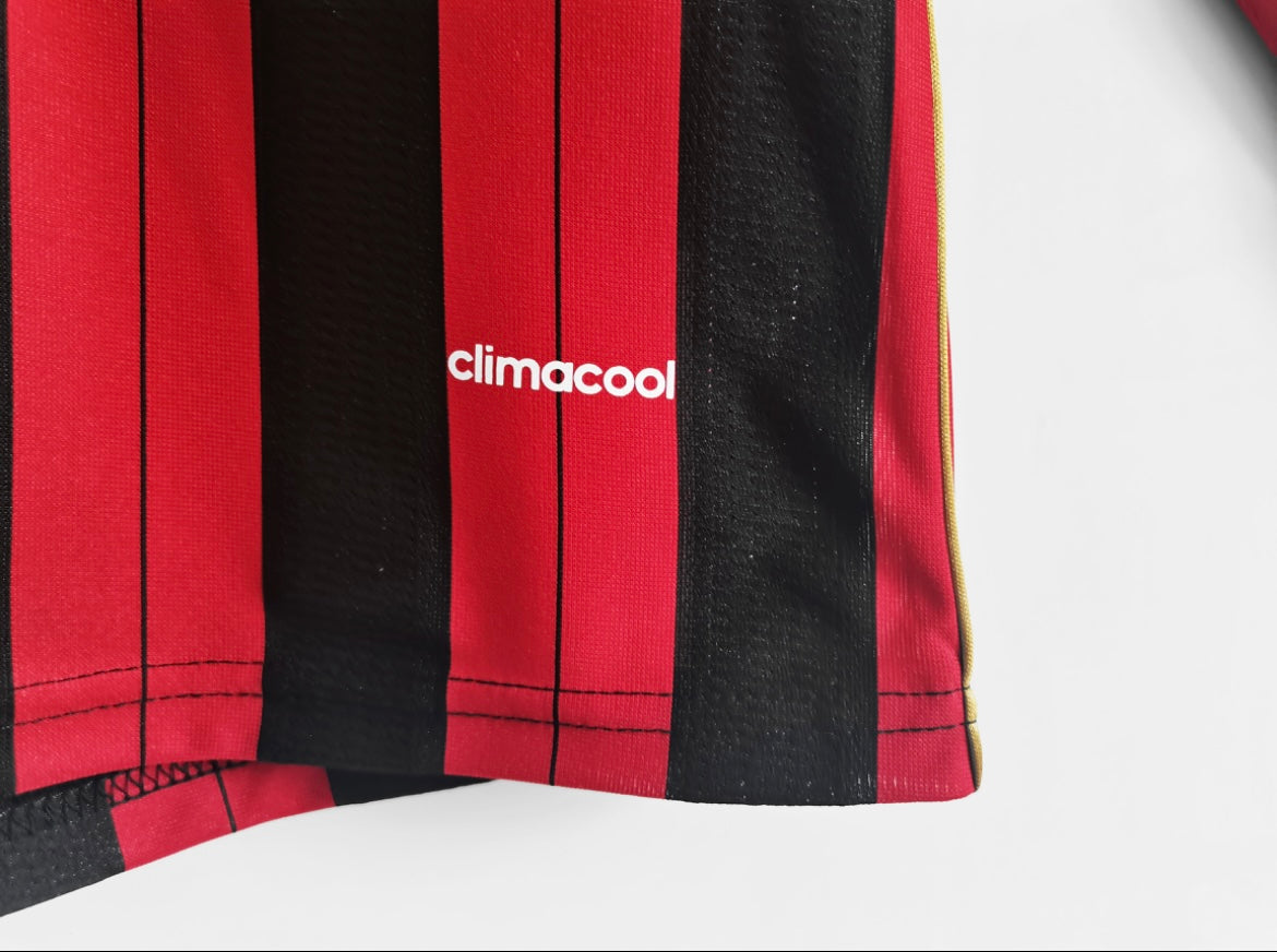 AC Milan 2013/14 Home Long Sleeve Jersey