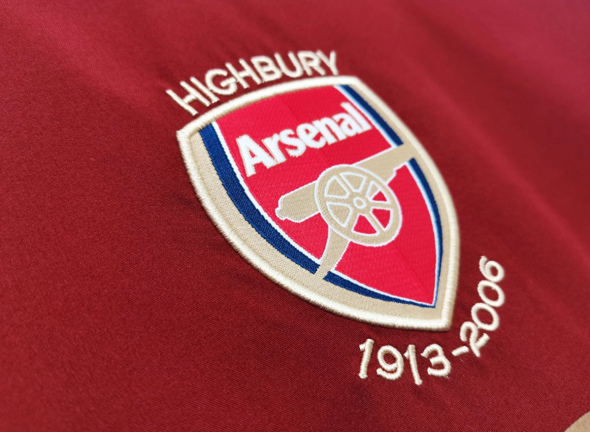 Arsenal 2005/06 Home Jersey with Long Sleeves