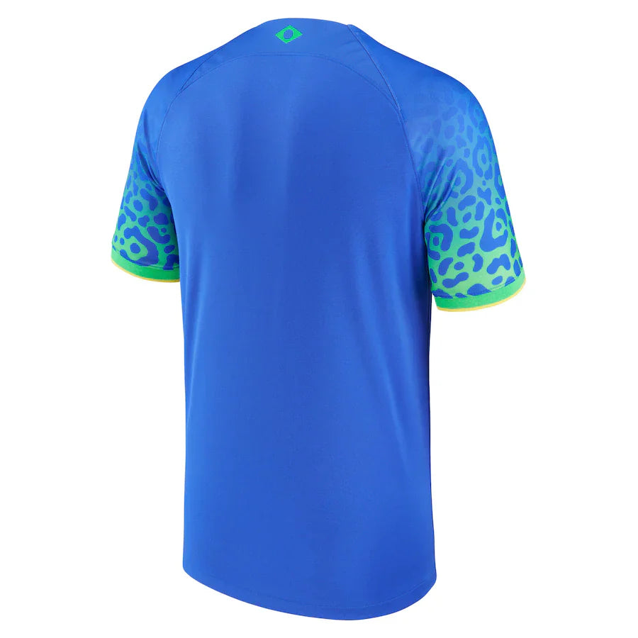 Brazil 2022/23 Away Soccer Jersey Dri-FIT Technology
