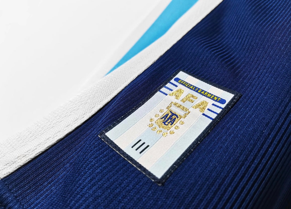 Argentina Away Jersey 1998 Replica