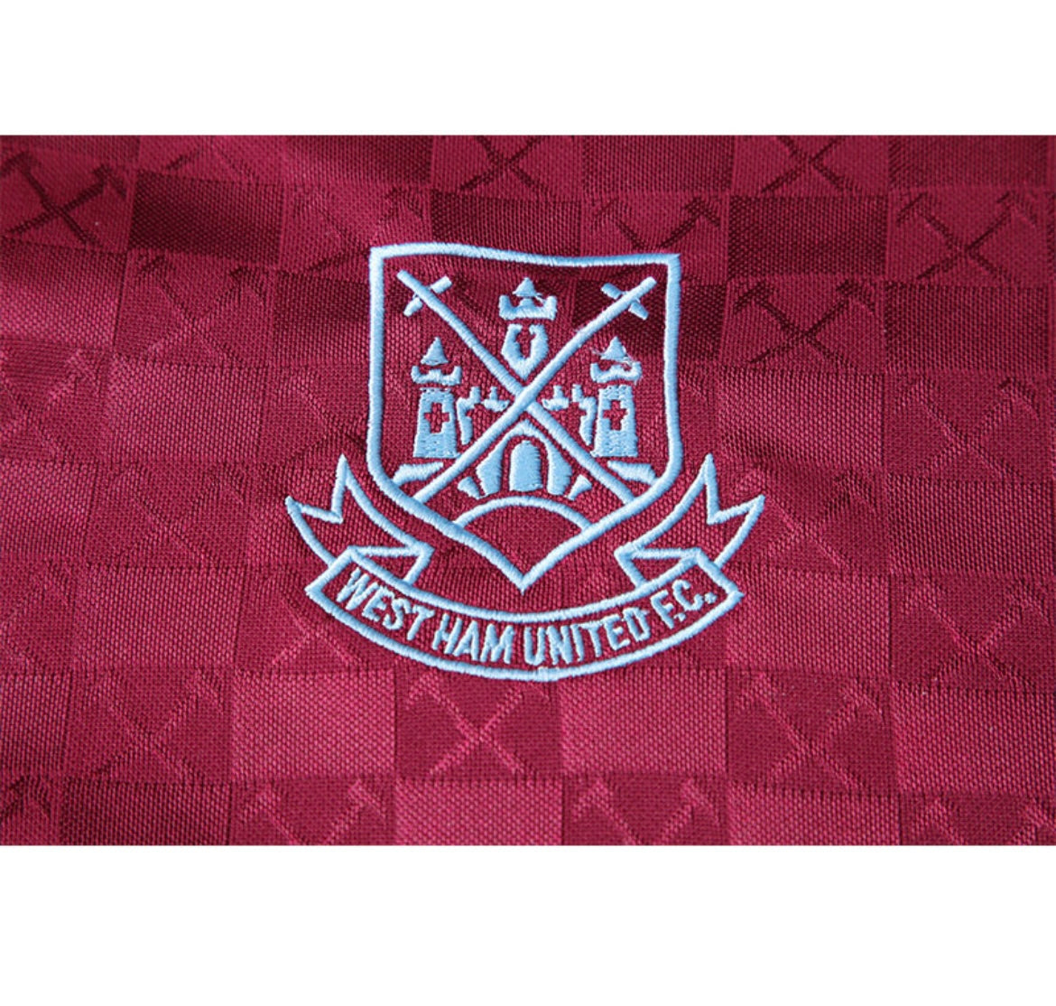 West Ham 1989/90 Retro Football Shirt