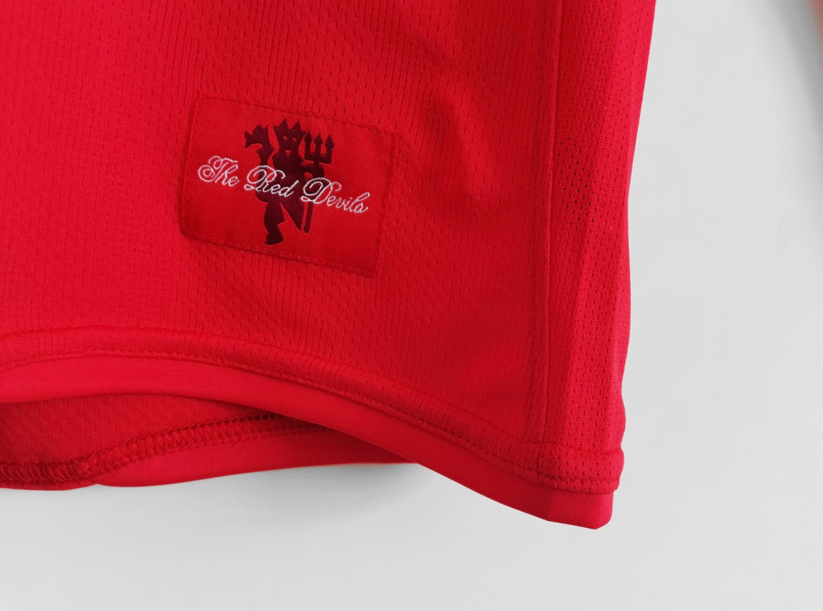Manchester United 2007/08 Home Jersey Long Sleeve