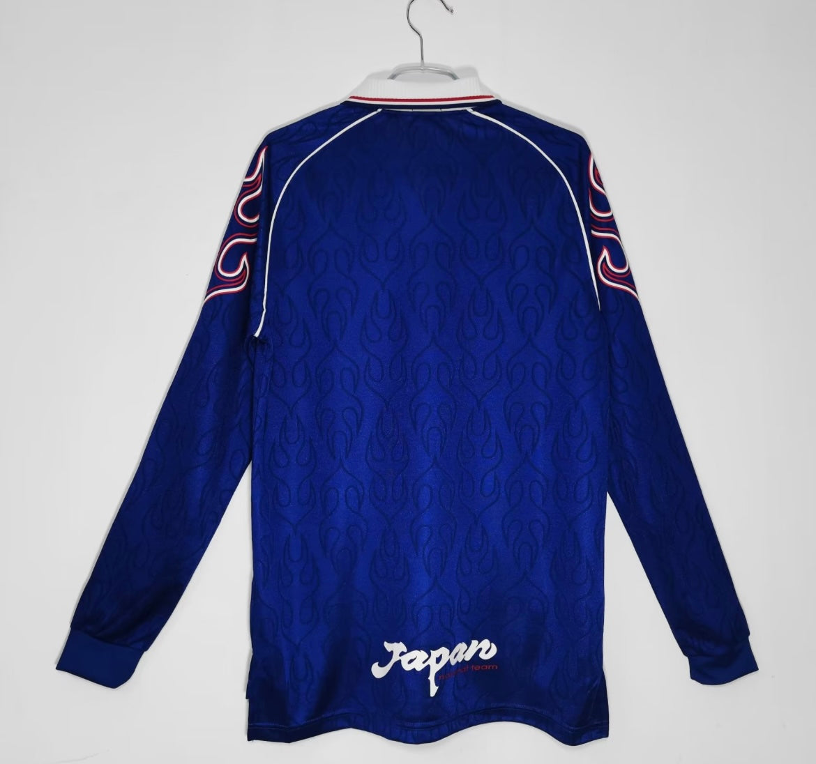 1998 Japan Home Soccer Jersey Long Sleeve