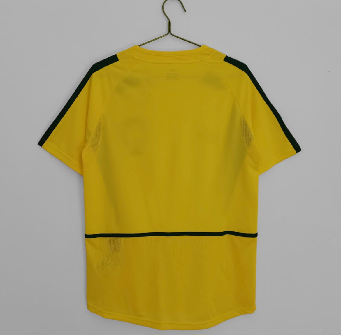 Brazil Home Soccer Jersey 2002 Edition
