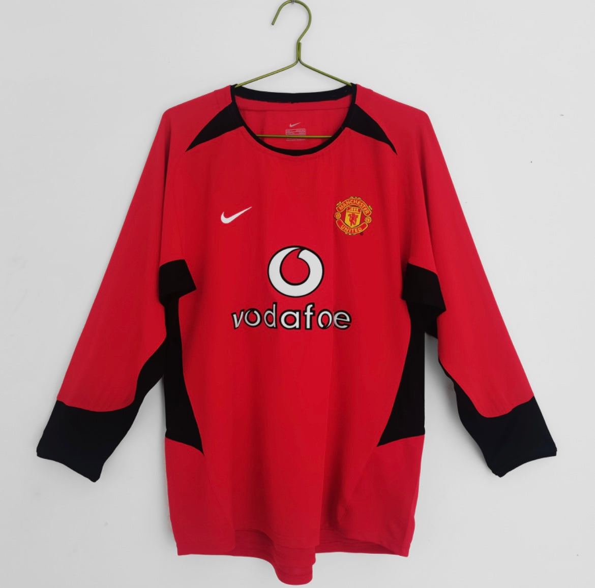 Manchester United 2003/04 Home Long Sleeve Jersey