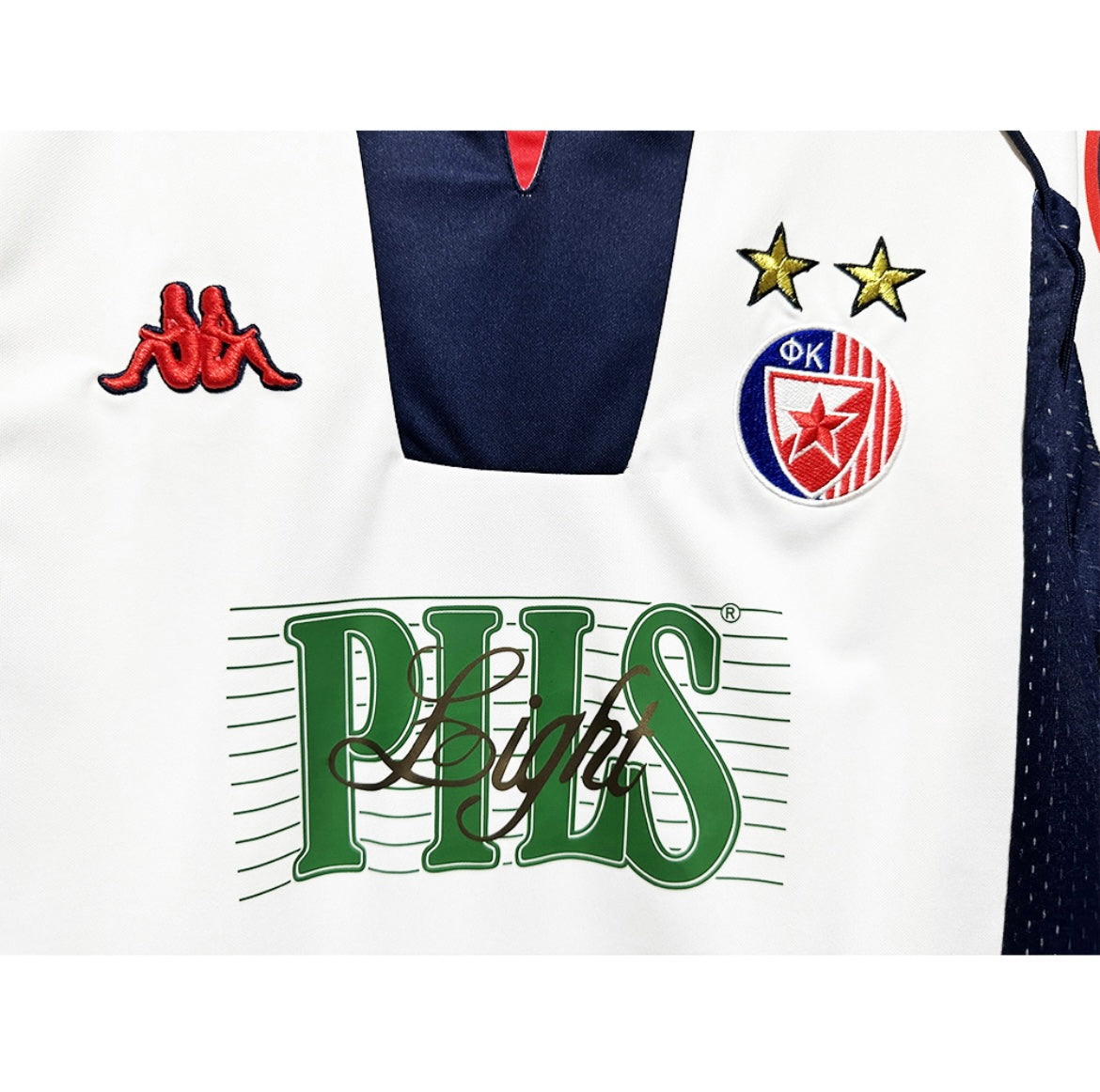 Vintage Red Star Belgrade Away Jersey – Long Sleeve