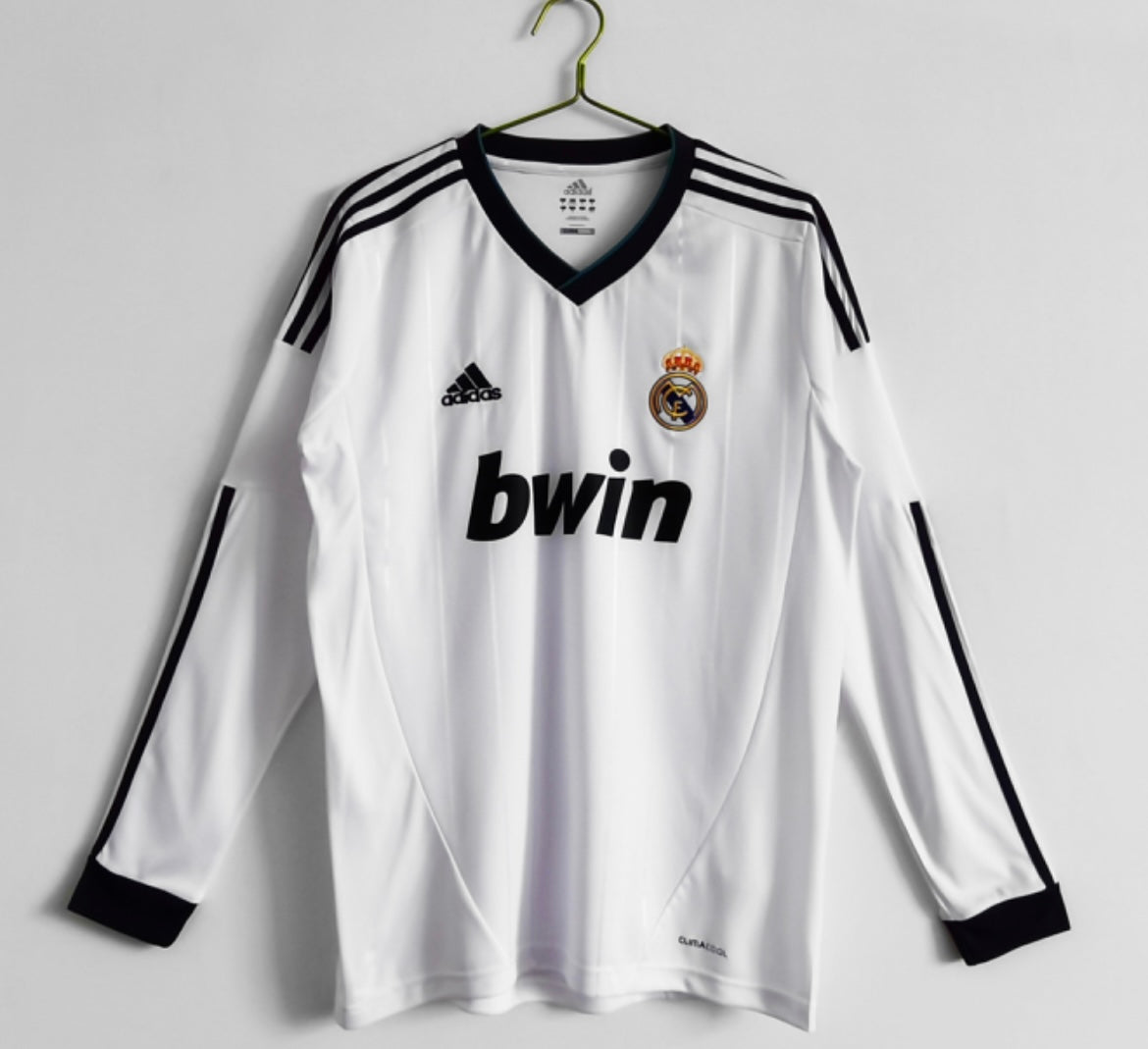 Real Madrid 2012/13 Home Jersey - Long Sleeve Edition