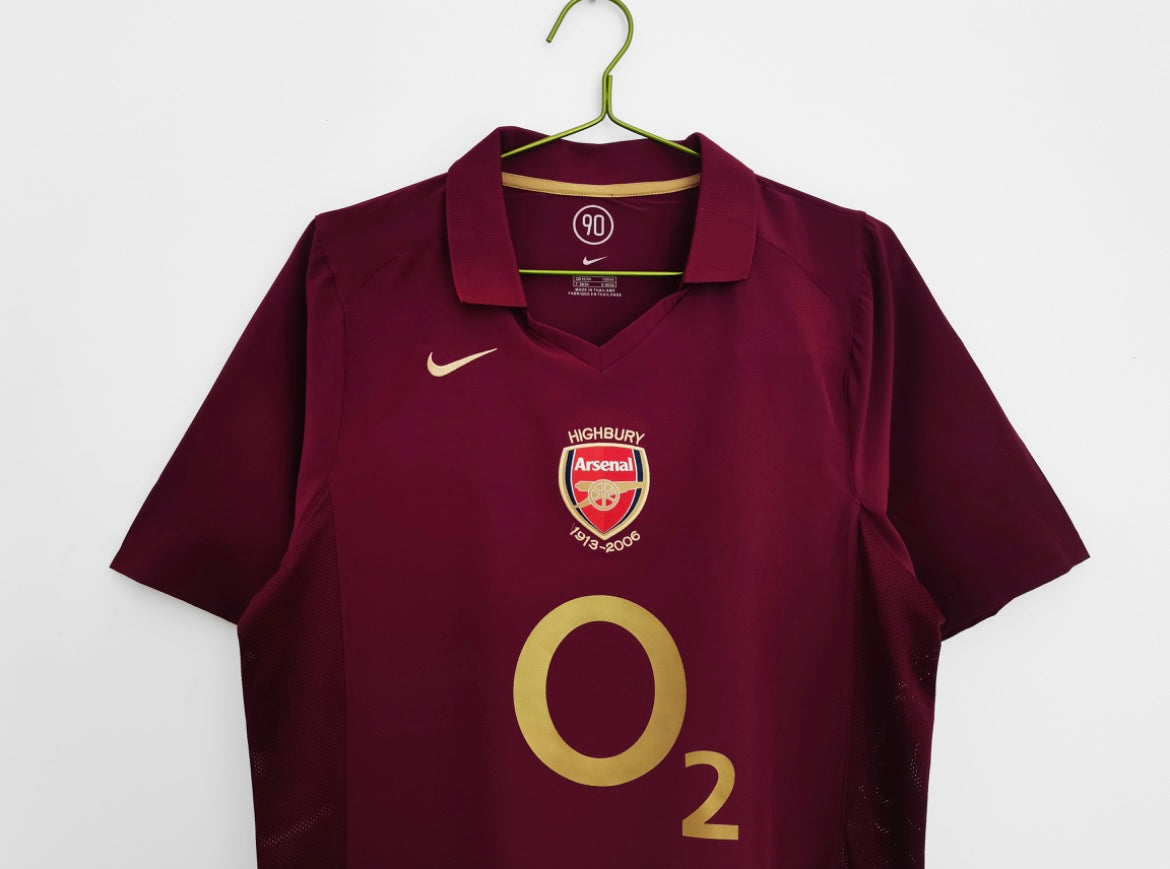 Arsenal Home Jersey 2005/06 Season