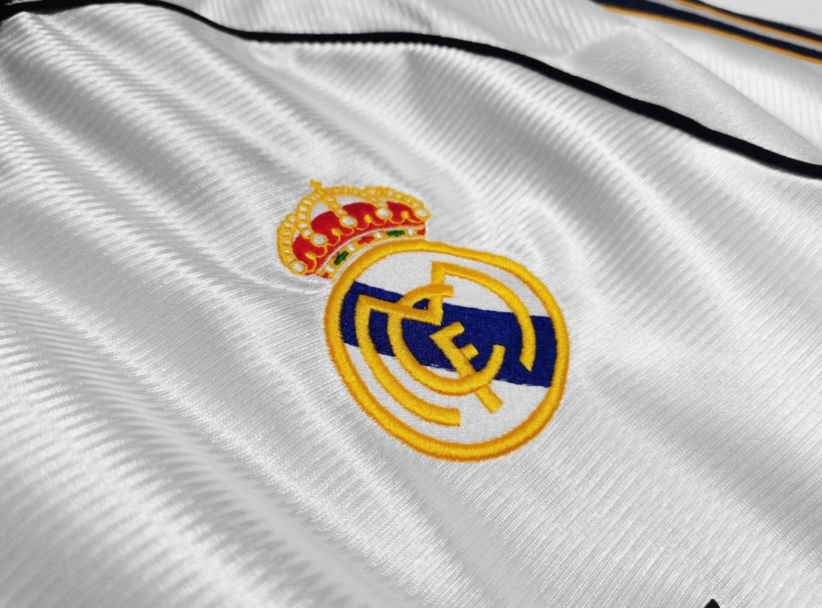 Real Madrid Home Jersey 1999/00 Season